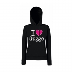 Fruit of the Loom Kapuzenpulli I Love Gugge Damen