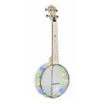Gold Tone Konzert Banjo Ukulele mit Beleuchtung Diamond