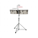 LP Timbales LP1415-EC E-Class Stainless Steel 14 & 15 Zoll
