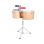 LP Timbales LP258-BZ Tito Puente Thunder Timbs Bronze 