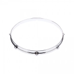 Tama Die Cast Snare Spannreifen Resonanzseite Brushed Nickel