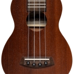 Islander Sopran Ukulele mit Decke aus Mahagoni Bild 2