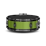 Lefima Marching Snare Drum UltraLeicht Holz grn / schwarz