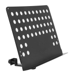 Stagg perforierter Notenstnder zum Anklemmen gro