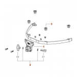 Tama Tom Bracket fr Silverstar Schlagzeuge