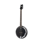 Ortega Raven Serie 6-Saiter Banjo mit Pickup Linkshnder