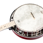 Ortega Falcon Serie Banjo mit Pickup transparent green Bild 7