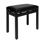 Stagg Klavierbank PB36 schwarz matt mit Vinyl Sitzflche schwarz