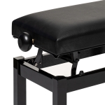 Stagg Klavierbank PB36 schwarz hochglanz mit Vinyl Sitzfl�che schwarz Bild 1