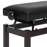 Stagg Klavierbank PB36 Palisander matt mit Vinyl Sitzfl�che schwarz Bild 2