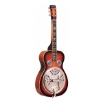 Gold Tone Paul Beard Deluxe Resonator Gitarre mit Square Neck