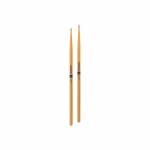 Promark Rebound 7A ActiveGrip Clear Hickory Acorn Wood Tip Drumstick