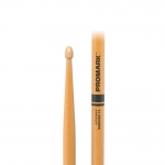 Promark Rebound 7A ActiveGrip Clear Hickory Acorn Wood Tip Drumstick Bild 1