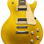 Stagg E-Gitarre Standard Serie mit Mahagonikorpus Gold Bild 2