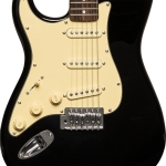 Stagg Standard S E-Gitarre Brilliant Black Linksh�ndermodell Bild 2