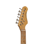 Stagg E-Gitarre 55 Serie mit Paulowniakorpus Schwarz gl�nzend Bild 3
