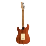 Stagg E-Gitarre 55 Serie mit Paulowniakorpus Fiesta Red gl�nzend Bild 1