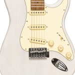 Stagg E-Gitarre 55 Serie mit Paulowniakorpus White Blonde gl�nzend Bild 2