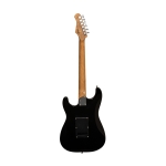 Stagg E-Gitarre mit Erlenkorpus Schwarz Bild 1