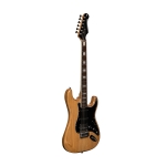 Stagg E-Gitarre mit Erlenkorpus Natur