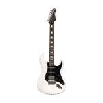 Stagg E-Gitarre mit Erlenkorpus White Blond Bild 4