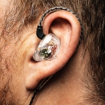 Stagg 2-Treiber In-Ear Monitoring Kopfh�rer transparent Bild 1
