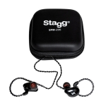 Stagg 2-Treiber In-Ear Monitoring Kopfh�rer transparent Bild 3