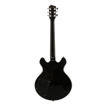 Stagg E-Gitarre Silveray 533 Modell mit Ahornkorpus Schwarz Bild 1