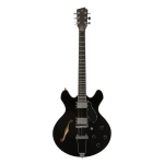 Stagg E-Gitarre Silveray 533 Modell mit Ahornkorpus Schwarz Bild 4