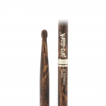 Promark Classic Forward 2B FireGrain Hickory Oval Wood Tip Drumstick Bild 1