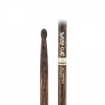 Promark Classic Forward 747 FireGrain Hickory Wood Tip Drumstick Bild 1
