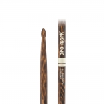 Promark Classic Forward 7A FireGrain Hickory Wood Tip Drumstick Bild 1