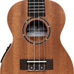 Stagg e-Akustische Konzert Ukulele mit Decke aus Sapele Bild 8