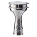 Stagg handgehmmerte Aluminium Darbuka 20 cm