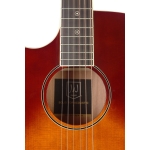 J.N Guitars el. akustische Auditorium Gitarre Dunkles Cherryburst Linksh�nder Bild 2