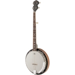 Stagg Bluegrass Deluxe Banjo mit Metall Kessel Linkshnder
