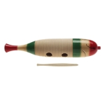 Stagg Holz Guiro in Fischform gro