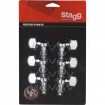 Stagg Ersatz Mechaniken fr Folk Gitarren Chrom