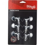 Stagg Ersatz Mechaniken fr Folk Gitarren Nickel