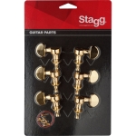 Stagg Ersatz Mechaniken fr Folk Gitarren schwarz