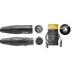 DMX-Kabel, XLR/XLR (m/f) (3 Pin), 1.5 m, N-Serie