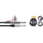 N-Serie Instrumentenkabel - Cinchstecker / Cinchstecker - mit Mute-Schalter