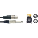 N Serie Mikrofonkabel - XLR M / Mono-Klinke
