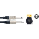 N Serie, professioneles Lautsprecherkabel: 2x 1,5 mm2 - Klinke / Klinke