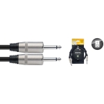N Serie, professioneles Lautsprecherkabel: 2x 2,5 mm2 - Klinke / Klinke