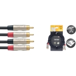 N Serie, Twinkabel - m. Cinch / m. Cinch