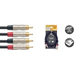 N Serie, Twinkabel - m. Cinch / m. Cinch