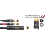 N-Serie Y-Adapter Kabel - Stereo Phono Stecker/ 2x