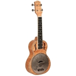 Gold Tone Resonator Ukulele mit Metallkorpus