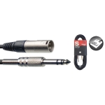 Audio-Kabel, XLR/Klinke (m/m), 10 m, symmetrisch